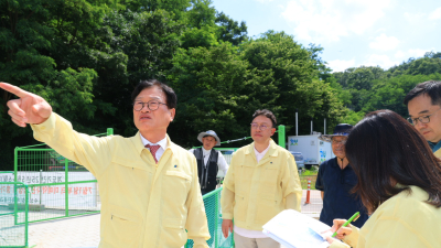 김대권 수성구청장, 민선 8기 3주년 기념식 대신 현장으로