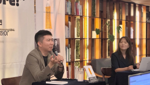 “모든 반전에는 이유가 있다”…계란으로 바위 깬 유승민 회장, ‘원 모어’ 출간 기자간담회 [쿠키 포토]
