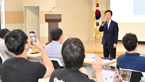 진주시, '2025 K-기업가정신 창업경진대회' 본 심사 개최 
