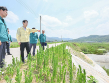 김정기 대구시장 권한대행, 군위 침수위험지·폭염대책 현장 점검
