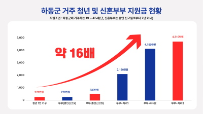 하동군, 결혼부터 출산까지 맞춤형 지원