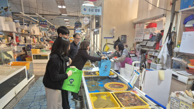 사천시, 1730여 명 매월 전통시장 이용하기 동참