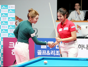 ‘당구 여제’ 김가영, ‘캄보디아 특급’ 스롱과 4강 빅매치 [LPBA]