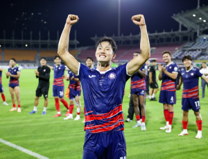 김영환, 구단 통산 100호 골…충북청주FC, 서울E 꺾고 홈 첫 승 신고 [K리그]