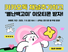 경산시 새 캐릭터 ‘별난 백고미’ 이모티콘 16종 무료 배포
