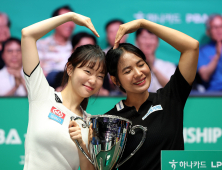 ‘캄보디아 특급’ 스롱 피아비, 김가영-김보라 연파하고 LPBA 정상