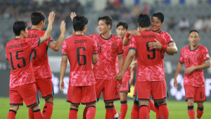 이동경·주민규 연속골…한국, 중국에 전반 2-0 리드 [쿠키 현장]