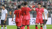 김주성 데뷔 골…홍명보호, 중국 3-0 압도 [쿠키 현장]