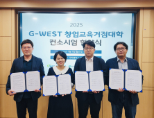 경상국립대, '경남RISE G-WEST 창업교육거점대학' 컨소시엄 업무협약 체결