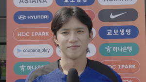 ‘첫 A대표팀 발탁’ 정승원 “기회 놓치지 않겠다…멀티 장점 살릴 것”