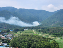 경주시 안강읍 야산 산불 46분 만에 진화…원인 조사 착수