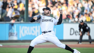 ‘6월 ERA·승리 1위’ 롯데 감보아, 월간 MVP 선정
