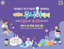 과학기술 청소년 박사 '주니어닥터' 참가자 모집