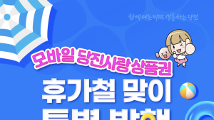 당진시, ‘당진사랑상품권 50억 원’ 추가 발행…“산소 되길”