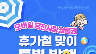 당진시, ‘당진사랑상품권 50억 원’ 추가 발행…“산소 되길”