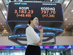 ‘3200’도 눈앞에 둔 코스피, 연중 최고치 ‘또’ 경신
