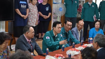 김태흠 지사, 홍성·공주 찾아 무더위쉼터 폭염 대응 점검