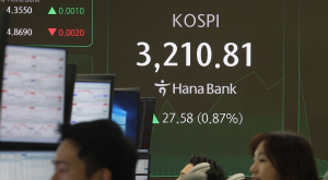 코스피 장중 ‘3200’ 고지 돌파, 코스닥도 800선 재탈환