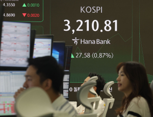 코스피 장중 ‘3200’ 고지 돌파, 코스닥도 800선 재탈환