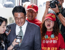 김태효 전 안보1차장‚ 예비역연대 항의 속 특검 출석…‘VIP 격노설’ 조사