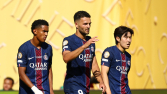 우승 못한 PSG 루이스 엔리케 감독, 손으로 첼시 페드루 목 가격…양 팀 ‘난투극’