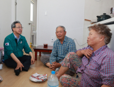 오도창 영양군수, 산불 이재민 주거지·무더위쉼터 현장 점검 나서