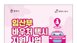 평택시, ‘임산부 바우처 택시’ 운영
