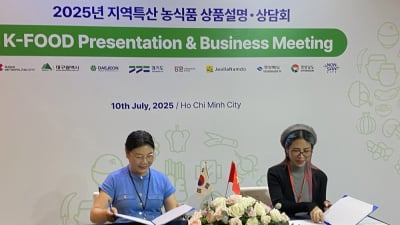 전남 농식품 베트남서 인기