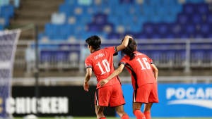 女축구, 20년 만의 동아시안컵 우승 보인다…대만 꺾으면 최정상 올라
