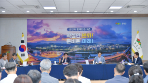 “횡성군민과 함께 만든 3년은 내일을 위한 도약입니다.”
