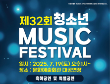 태백시, 오는 19일 제32회 청소년 뮤직페스티벌 개최