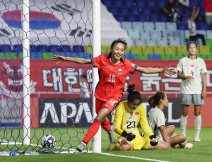 ‘2골’ 장슬기, 여자부 MVP 선정…베스트 골키퍼는 김민정