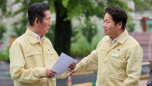 오세현 아산시장, 정청래 의원에 특별재난지역 지정 요청