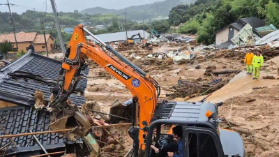 집중호우로 인명 피해 속출…산청에서 토사 유출로 1명 사망·3명 실종
