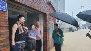 김윤철 합천군수 “피해지역을 빠짐없이 조사하고 즉시 복구에 나서라”