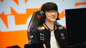 ‘디펜딩 챔프’ T1, G2에 화풀이…EWC 3위 ‘유종의 미’ [EWC]