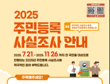 태백시, 2025 주민등록 사실조사 실시
