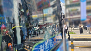 부산서 횡단보도 건너던 60대 여성 시내버스에 치여 숨져