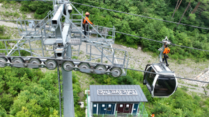 정선 가리왕산 케이블카 ‘안전사고 이상무’