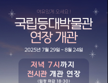 포항 국립등대박물관, 여름철 1시간 ‘연장 운영’