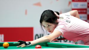 ‘얼음 공주’ 한지은, 퍼펙트큐…에스와이 2연승 질주 ‘1R 단독 선두’ [PBA]