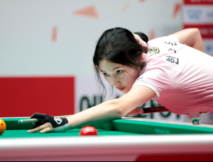 ‘얼음 공주’ 한지은, 퍼펙트큐…에스와이 2연승 질주 ‘1R 단독 선두’ [PBA]