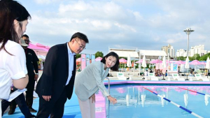 최호정 서울시의회 의장, 한강수영장 수질·안전 점검