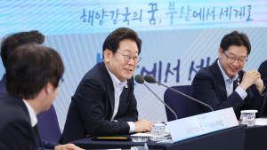 李대통령 “해수부 이전 신속 집행 중…부산, 북극항로 수혜 도시될 것” 
