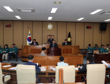 하동군의회, 제342회 임시회 개회…제1회 추경 예산안 심의