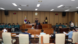 하동군의회, 제342회 임시회 개회…제1회 추경 예산안 심의