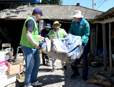 진주시, 집중호우 피해지역 복구 전력 투구...민·관협력 복구활동 전개 