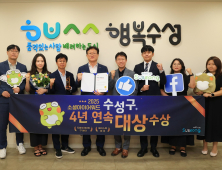수성구, 4년 연속 ‘소셜아이어워드’ 대상