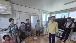 박동식 사천시장, 폭염 속 취약계층 안전 점검 나서...시민 건강 직접 챙긴다