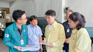 김정기 대구시장 권한대행, 폭염 속 노숙인 보호현장 긴급 점검